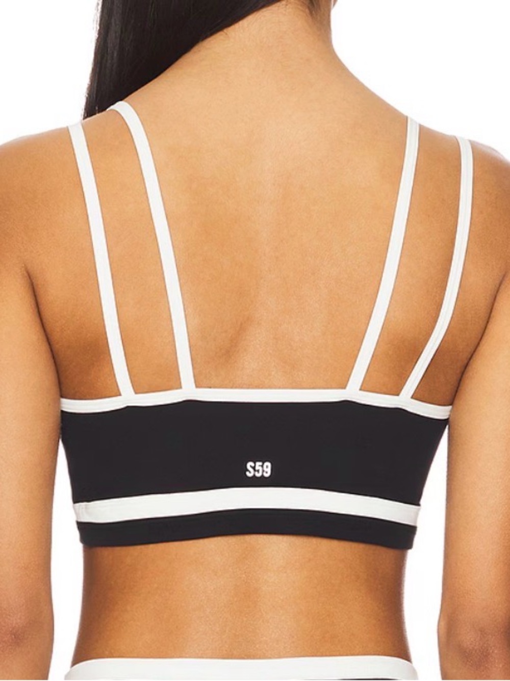 Splits 59 dark grey sports bra